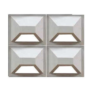 Gạch bông gió Ú – màu trắng