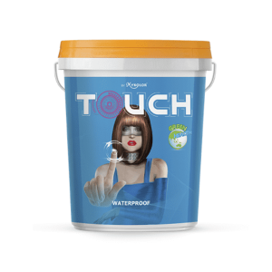 Sơn phủ ngoại thất chống thấm bóng Mykolor Touch Semigloss Finish – thùng 17,5 L