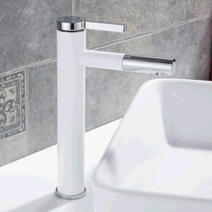 Vòi lavabo nóng lạnh mạ