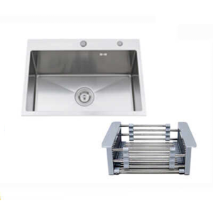 Chậu vuông inox 201